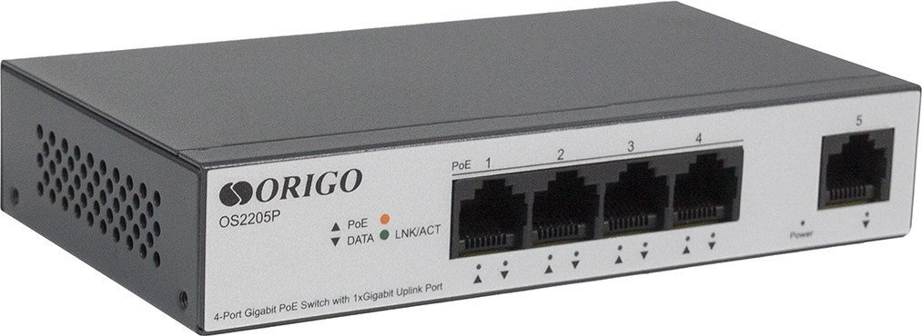 Неуправляемый коммутатор Origo OS2205P/60W/A1A