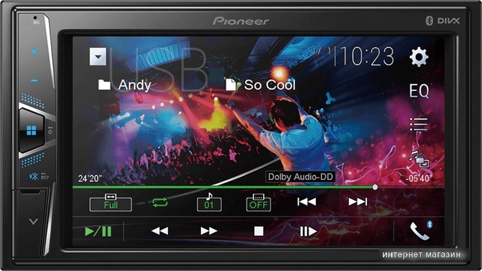 USB-магнитола Pioneer DMH-G225BT