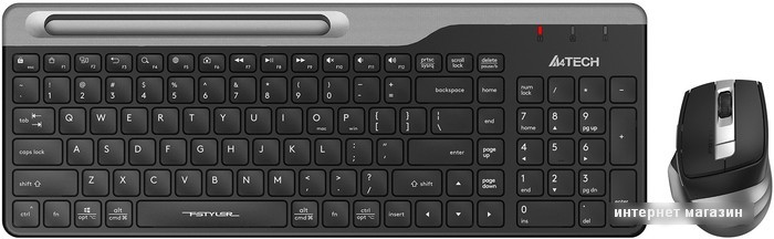 Клавиатура + мышь A4Tech Fstyler FB2535C (темно-серый)