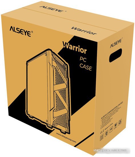 Корпус ALSEYE Warrior (черный)