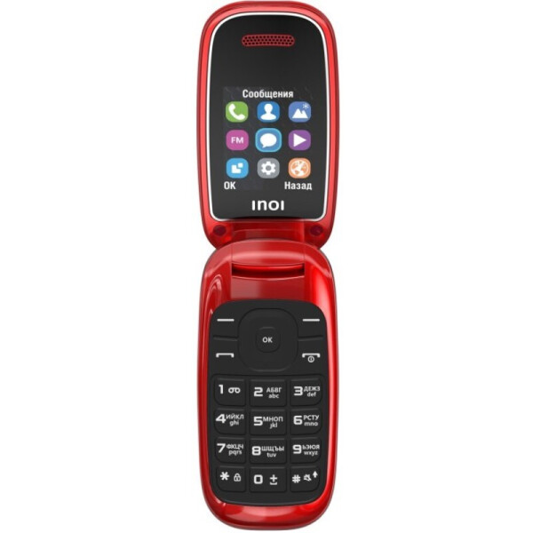 Мобильный телефон Inoi 108R (красный)