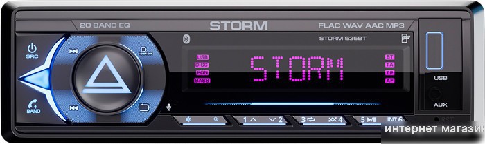USB-магнитола Aura Storm-535BT