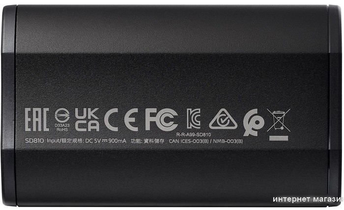 Внешний накопитель ADATA SD810 1TB SD810-1000G-CBK