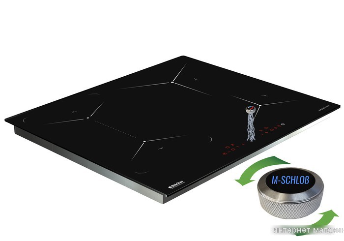 Варочная панель Backer BIH604-1T-S4 Black