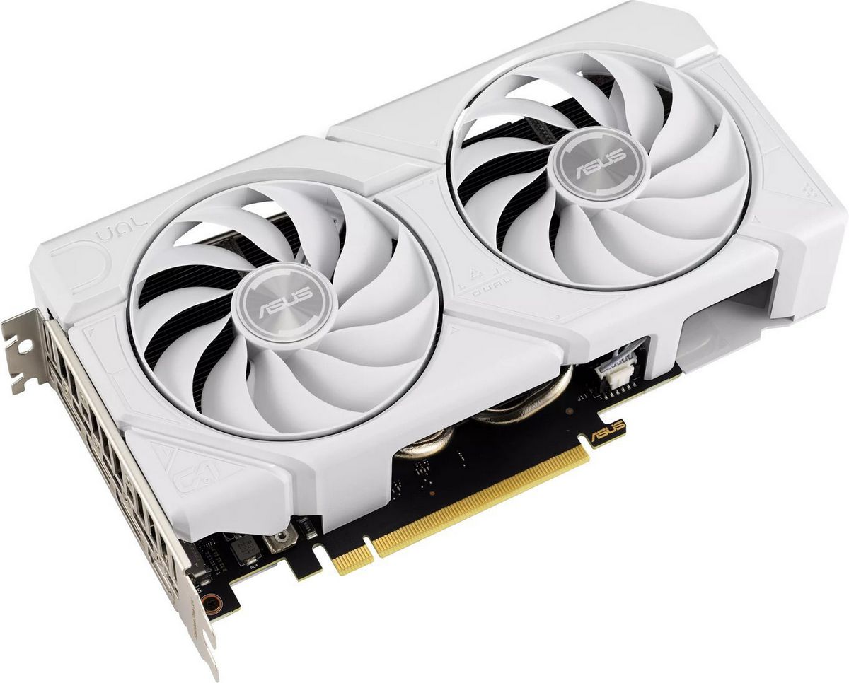 ASUS Dual GeForce RTX 4060 Ti Evo White OC Edition 8GB GDDR6 DUAL-RTX4060TI-O8G-EVO-WHITE