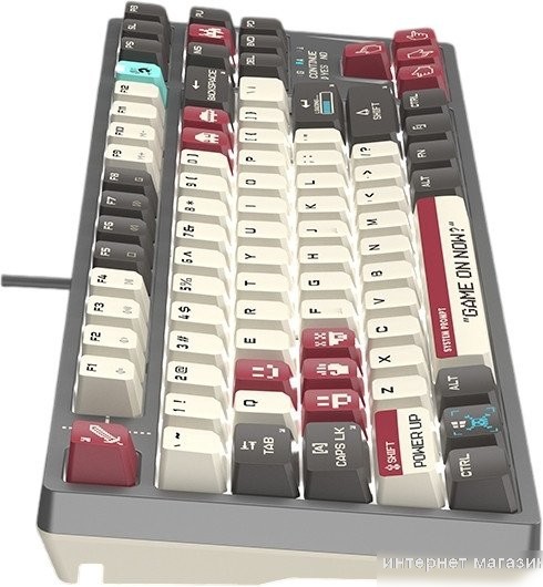 Клавиатура A4Tech Bloody S87 Pixels Red (Bloody BLMS Red Plus)