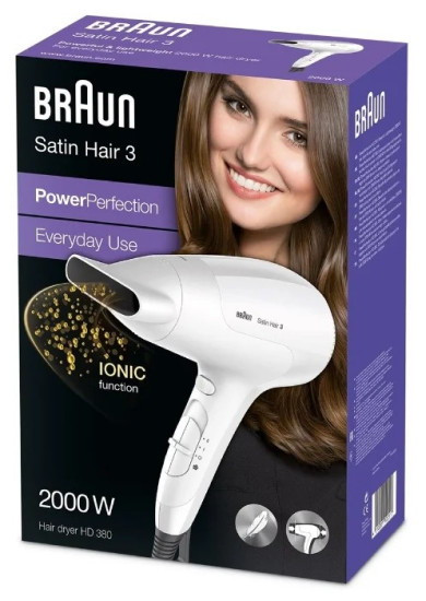 Фен Braun Satin Hair 3 (HD 380)