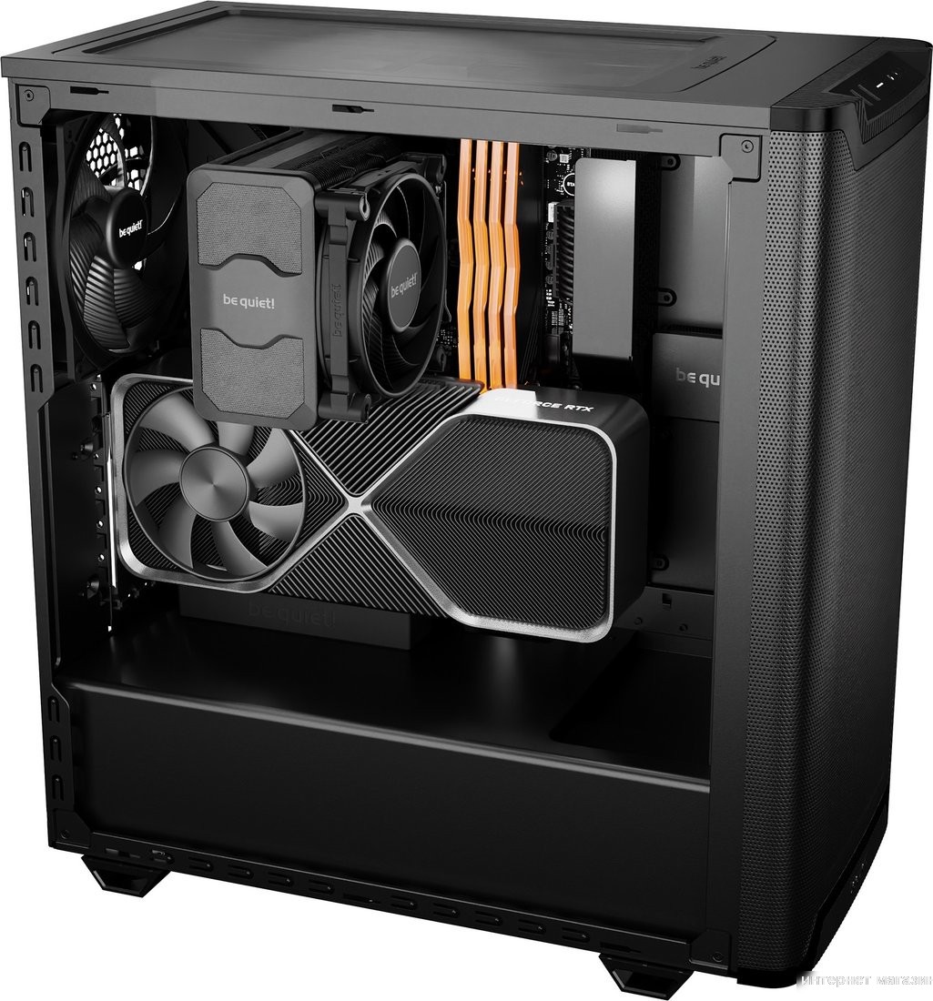 be quiet! Pure Base 501 Airflow Window Black BGW74