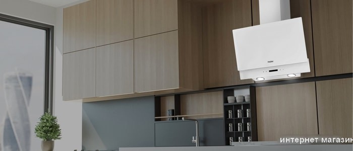 Кухонная вытяжка Haier HVX-W672GW