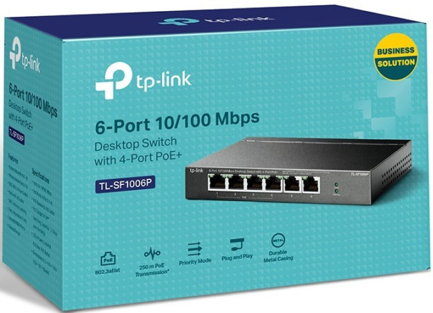 Коммутатор TP-Link TL-SF1006P