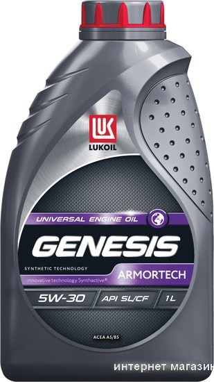 Моторное масло Лукойл Genesis Universal 5W-30 1л