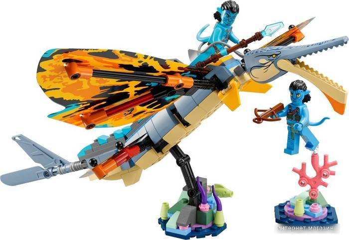 Конструктор LEGO Avatar 75576 Приключения на Скимвинге