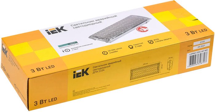 Светильник IEK ДПА 2104 LDPA0-2104-60-K01