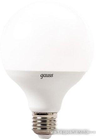 Светодиодная лампа Gauss LED G95 E27 16 Вт 3000 K 105102116