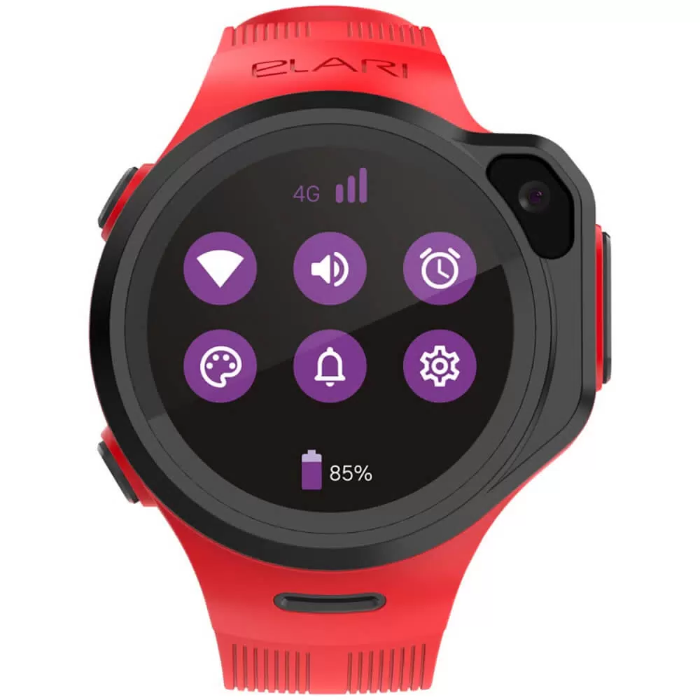Детские умные часы Elari KidPhone 4GR M (красный)