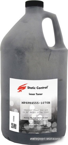 Тонер Static Control для HP LJM4555/M602/LJP4014 (MPS Odyssey) 1070 г