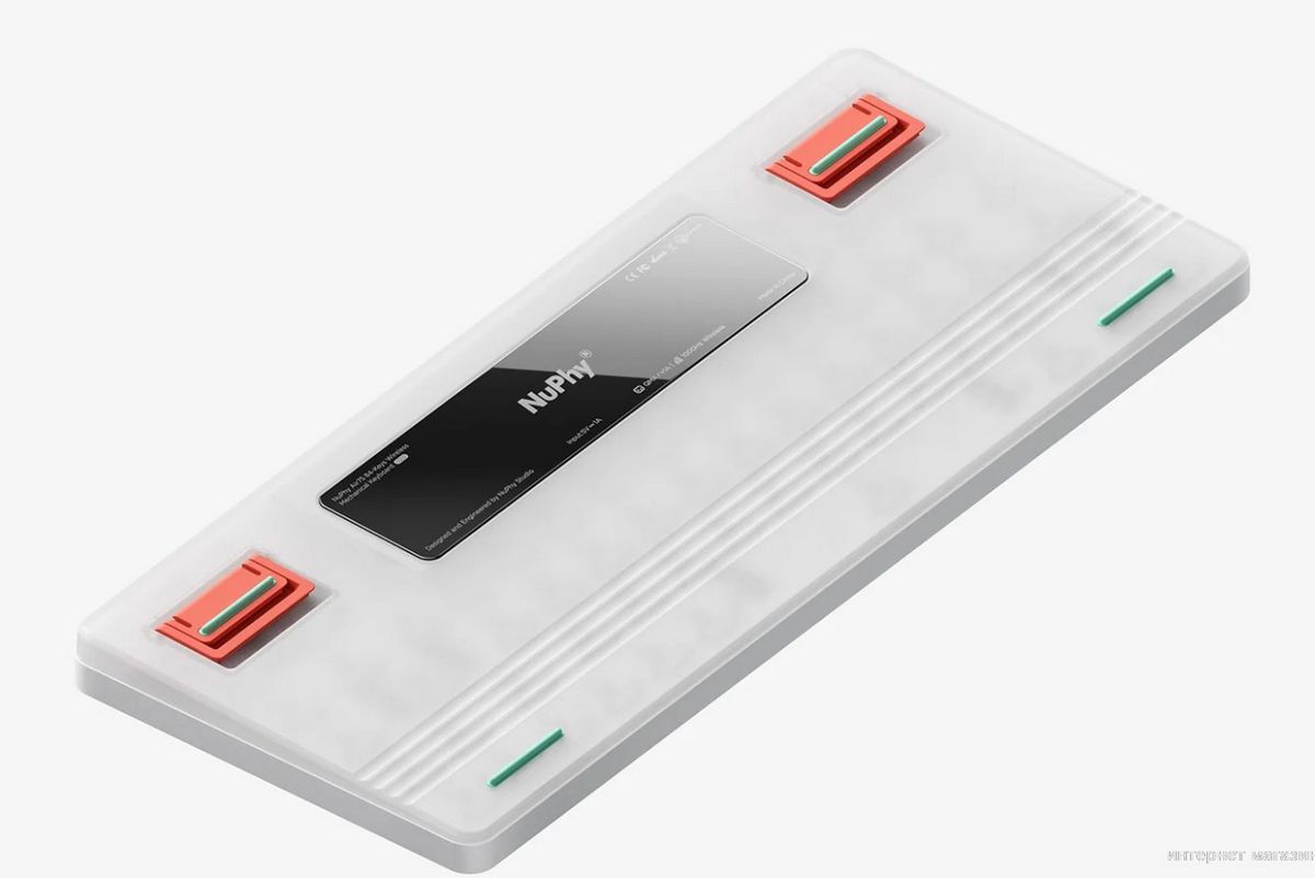 Клавиатура NuPhy Air75 V2 Ionic White (Gateron Low Profile Brown 2.0)