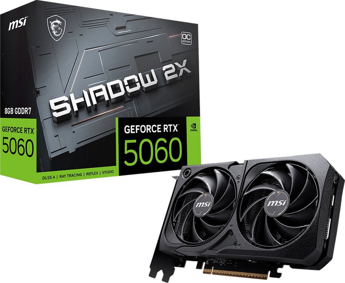 MSI GeForce RTX 5060 8G Shadow 2X OC