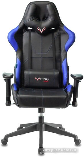Кресло Бюрократ Viking 5 Aero (черный/синий)