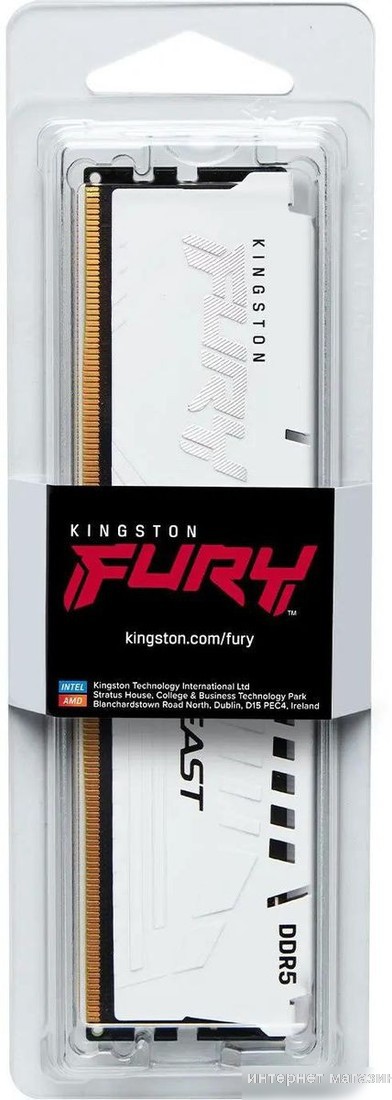 Оперативная память Kingston FURY Beast 32ГБ DDR5 5200 МГц KF552C40BW-32