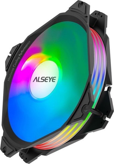Вентилятор для корпуса ALSEYE M120-PB-A