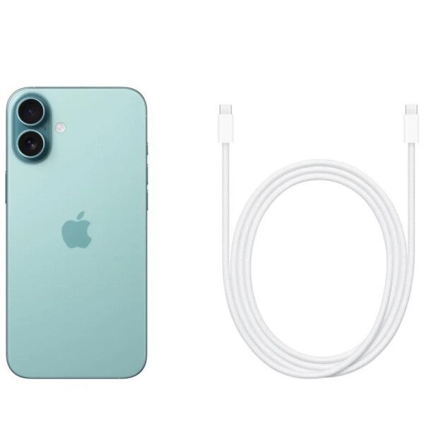 Смартфон Apple iPhone 16 Plus 128GB (бирюзовый)