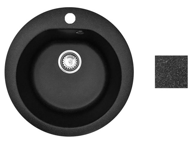 Кухонная мойка AV Engineering Gold AV510000GBK (черный)