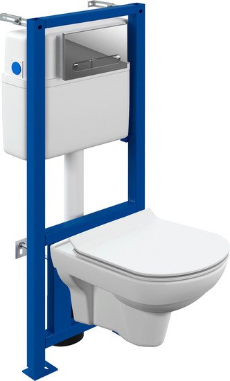 Унитаз подвесной Cersanit City XL CO DPL EO Slim+Link Pro+Estetica A64121