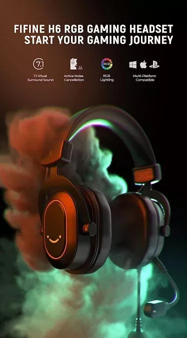Наушники FIFINE H6 (черный)