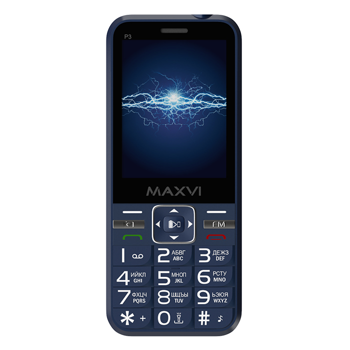 Мобильный телефон Maxvi P3 (синий)
