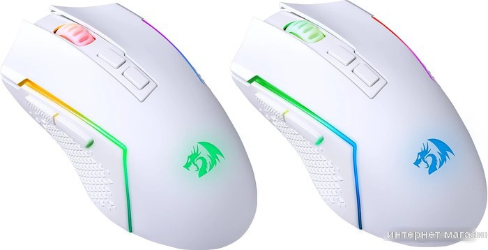 Игровая мышь Redragon Trident (белый)