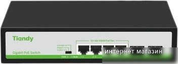 Неуправляемый коммутатор Tiandy TC-P3S06 H/0402/AT/60