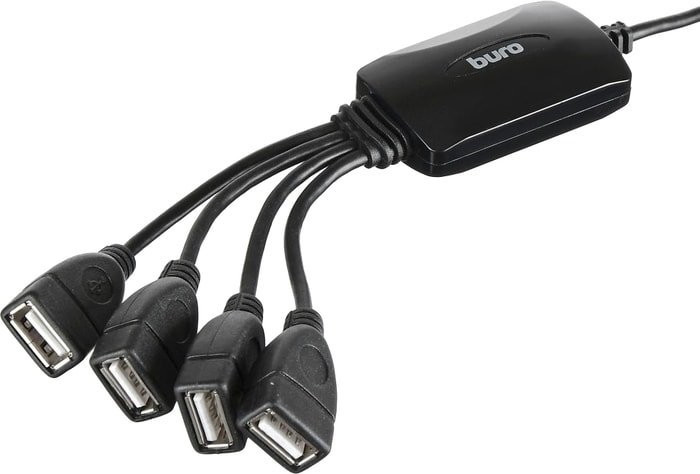 USB-хаб Buro BU-HUB4-0.3-U2.0-Splitter