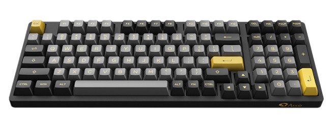 Клавиатура Akko 3098N Black & Gold (TTC Gold Pink)