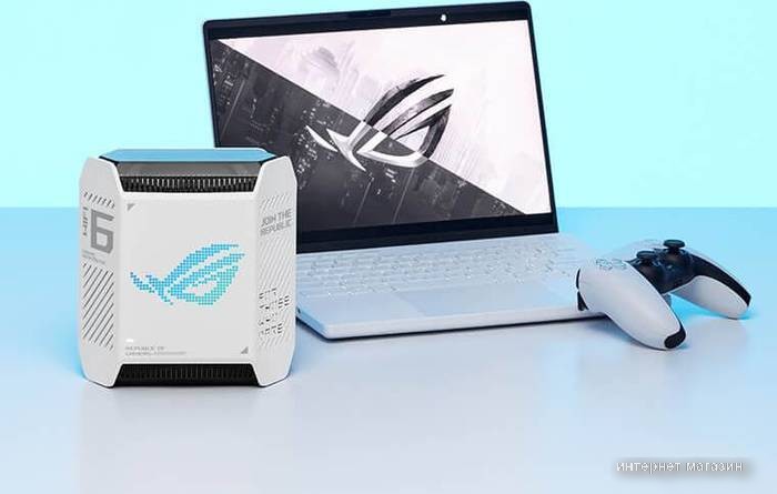 Wi-Fi система ASUS ROG Rapture GT6 (2 шт., белый)