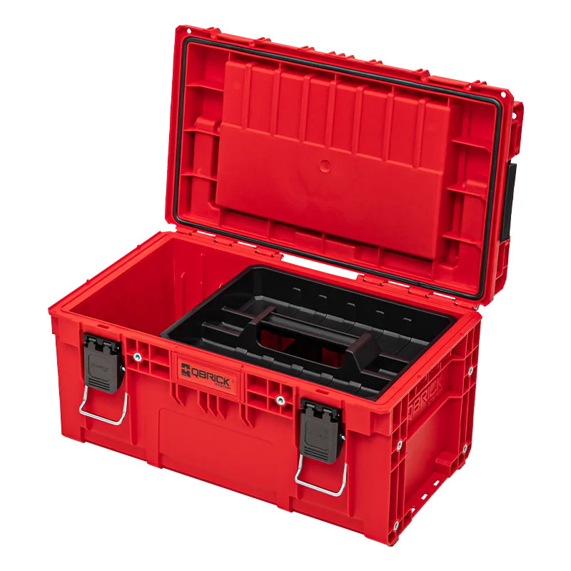 Ящик для инструментов Qbrick System PRIME Toolbox 250 Expert RED Ultra HD Custom, красный