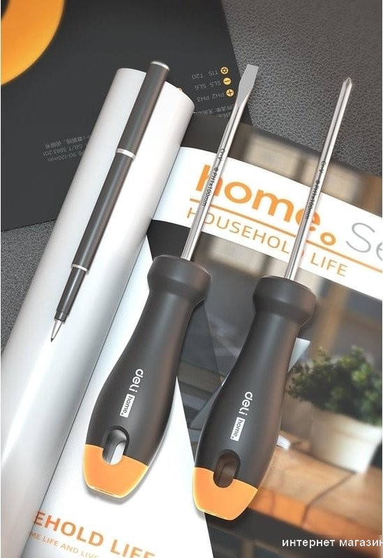 Набор отверток Deli HT1004C (4 предмета)