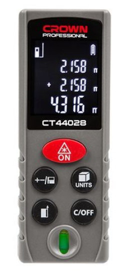 Лазерный дальномер Crown CT44028