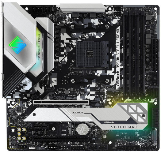 Материнская плата ASRock B550M Steel Legend