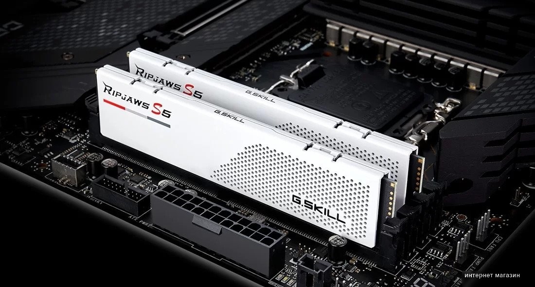 Оперативная память G.Skill Ripjaws S5 2x24ГБ DDR5 5200 МГц F5-5200J4040A24GX2-RS5W