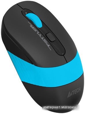 Мышь A4Tech Fstyler FG10S (черный/синий)