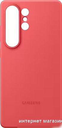 Чехол для телефона Samsung Silicone Case Galaxy S25 Ultra (красный)