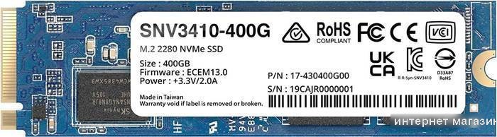 SSD Synology SNV3410-400G 400GB