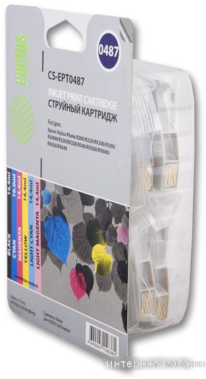 Картридж CACTUS CS-EPT0487