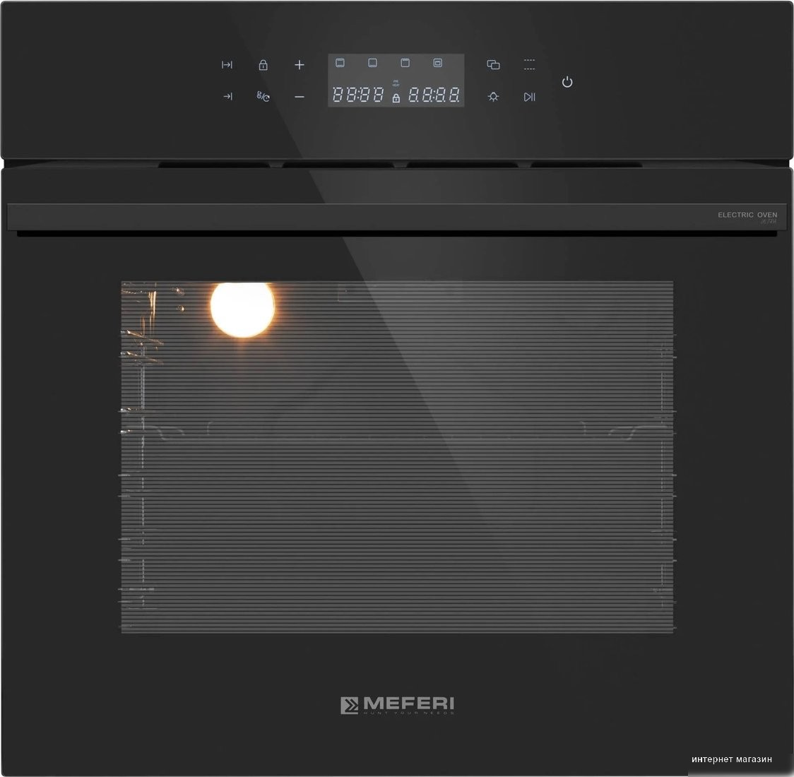 Электрический духовой шкаф Meferi MEO606BK Light