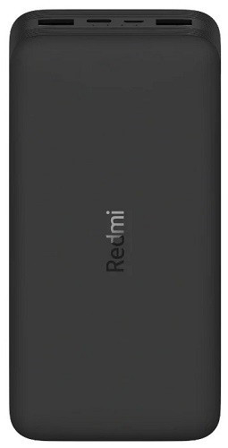 Портативное зарядное устройство Xiaomi Redmi Power Bank 20000mAh (черный)