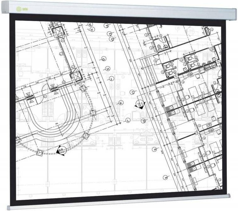 Проекционный экран CACTUS Wallscreen CS-PSW-124x221
