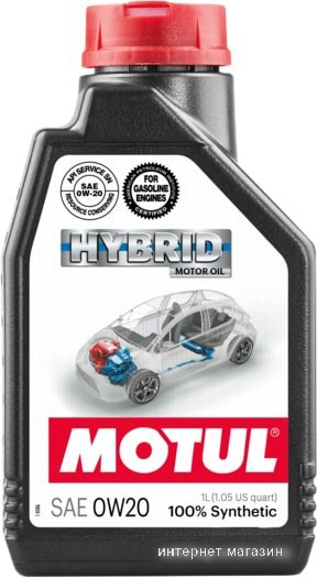 Моторное масло Motul Hybrid 0W-20 1л
