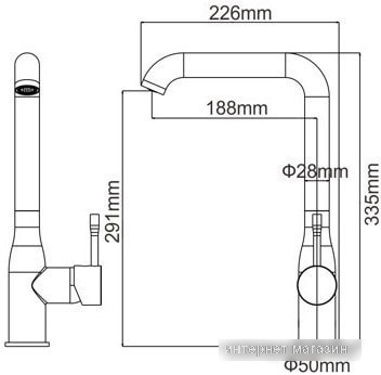 Смеситель Gerhans KK4698-23