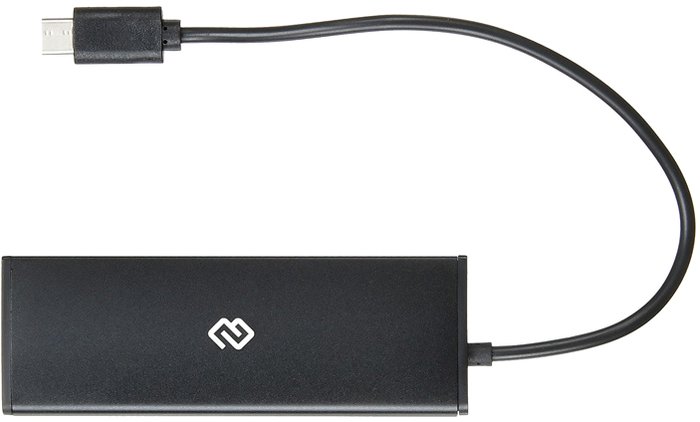 USB-хаб Digma HUB-4U2.0-UC-B